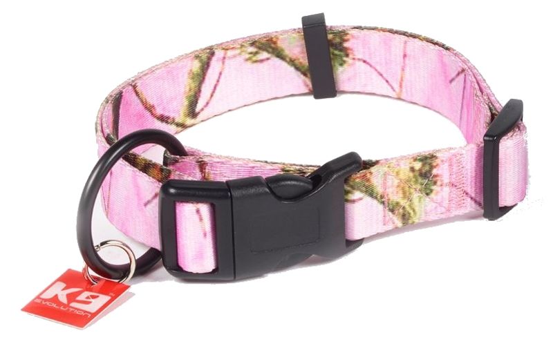 Collar 25mm pink camo